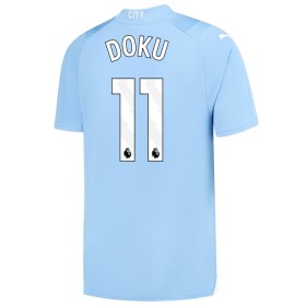 Goedkope Manchester City Doku 11 Thuisshirt 2023-24